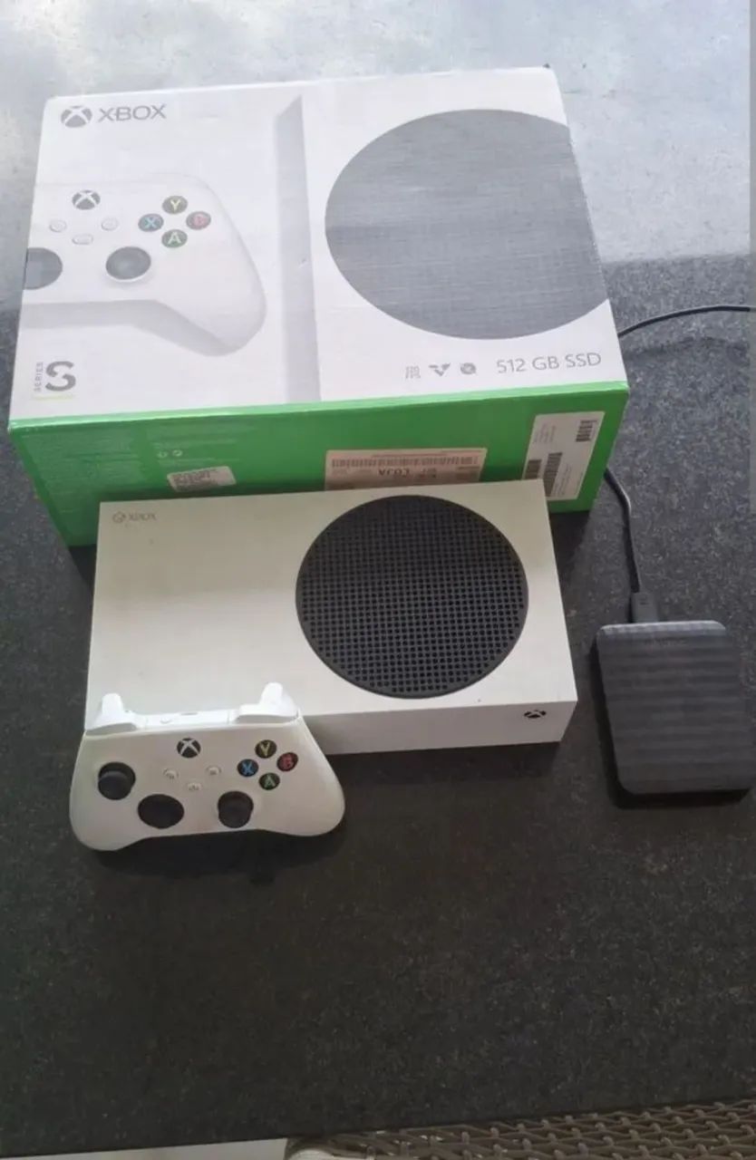 Xbox séries S - com jogos (troco) - Foto 3