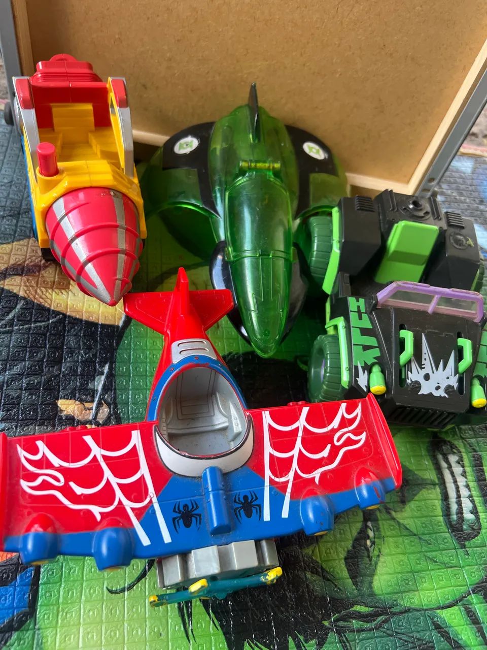 Coleção carros super heróis imaginext