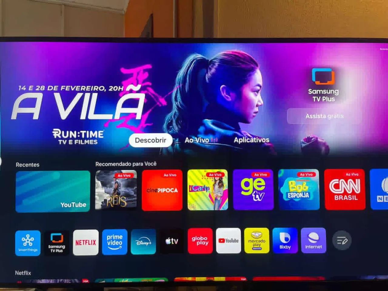 Tv Samsung 55 polegadas 4k the frame