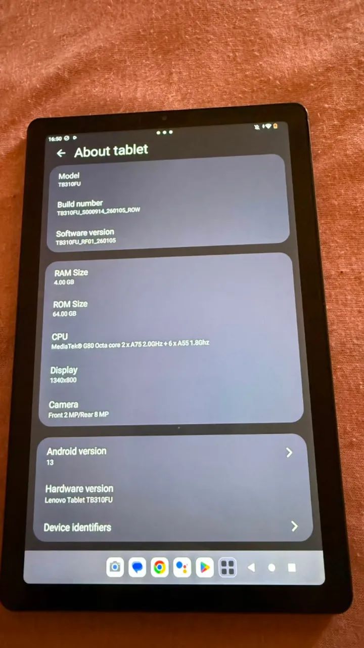 Tablet Lenovo Tab M9 64GB 4GB RAM - TB310FU + Capa - Foto 4