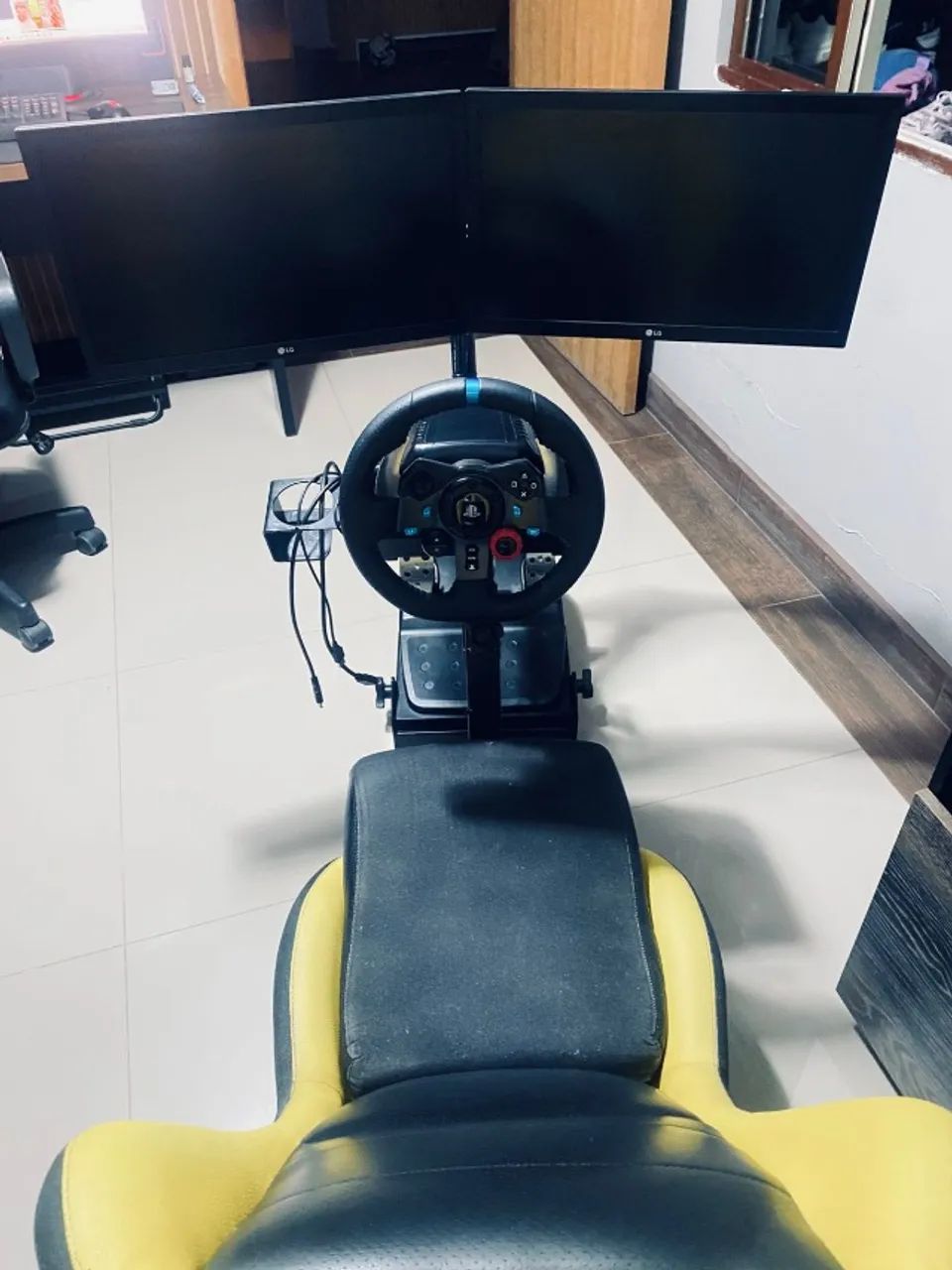 Volante G29 e cockpit  - Foto 5