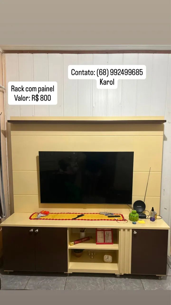 Rack com painel para TV - Foto 2