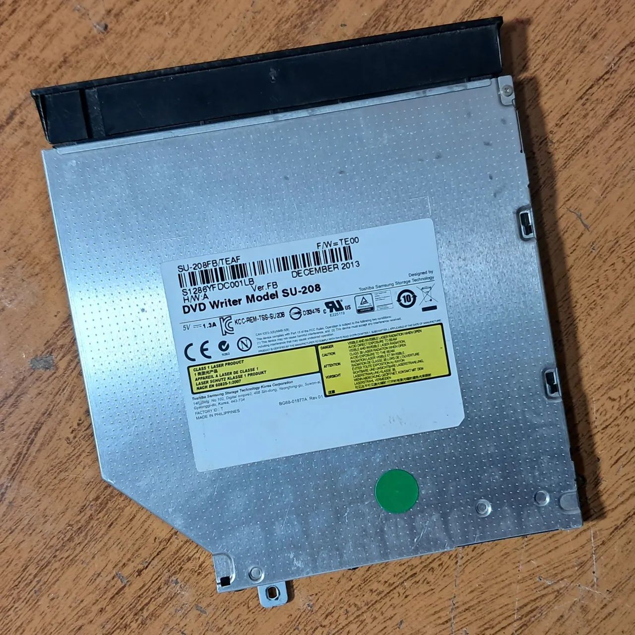 Drive de CD/DVD para notebook