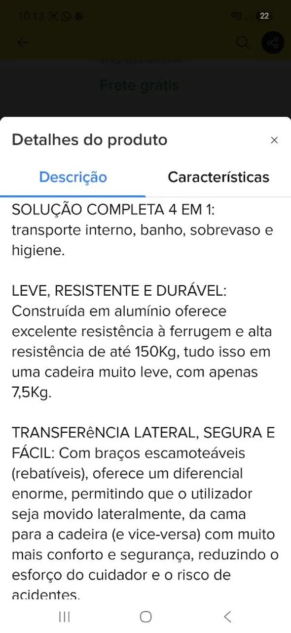 Cadeira de banho - Foto 5