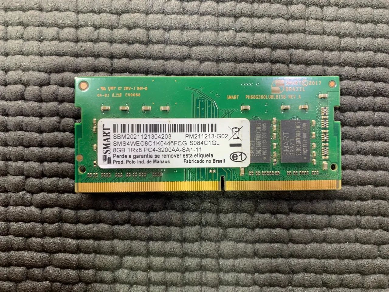 Memória 8gb DDR4 notebook 
