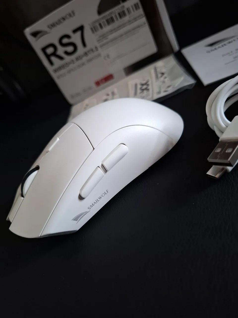 Mouse Gamer Smailwolf RS7 (Sem fio) - Foto 2
