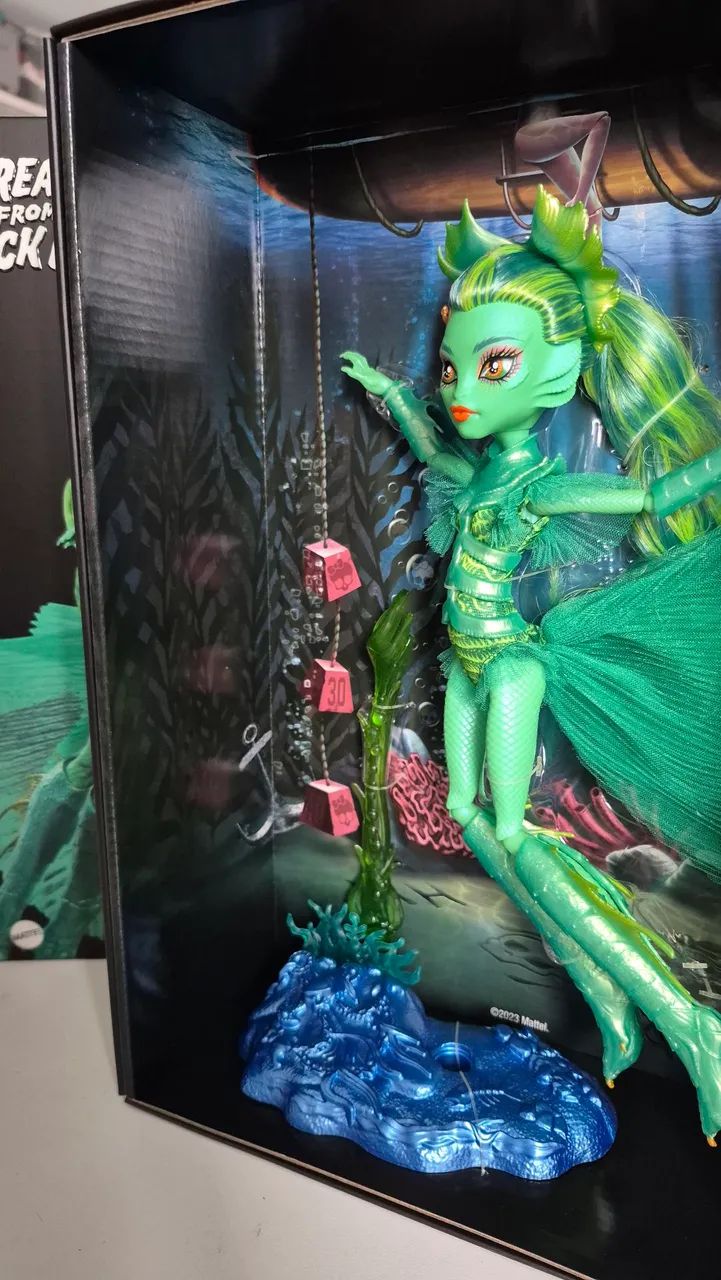 Boneca monster high skullector creature from the black lagoon - Foto 4