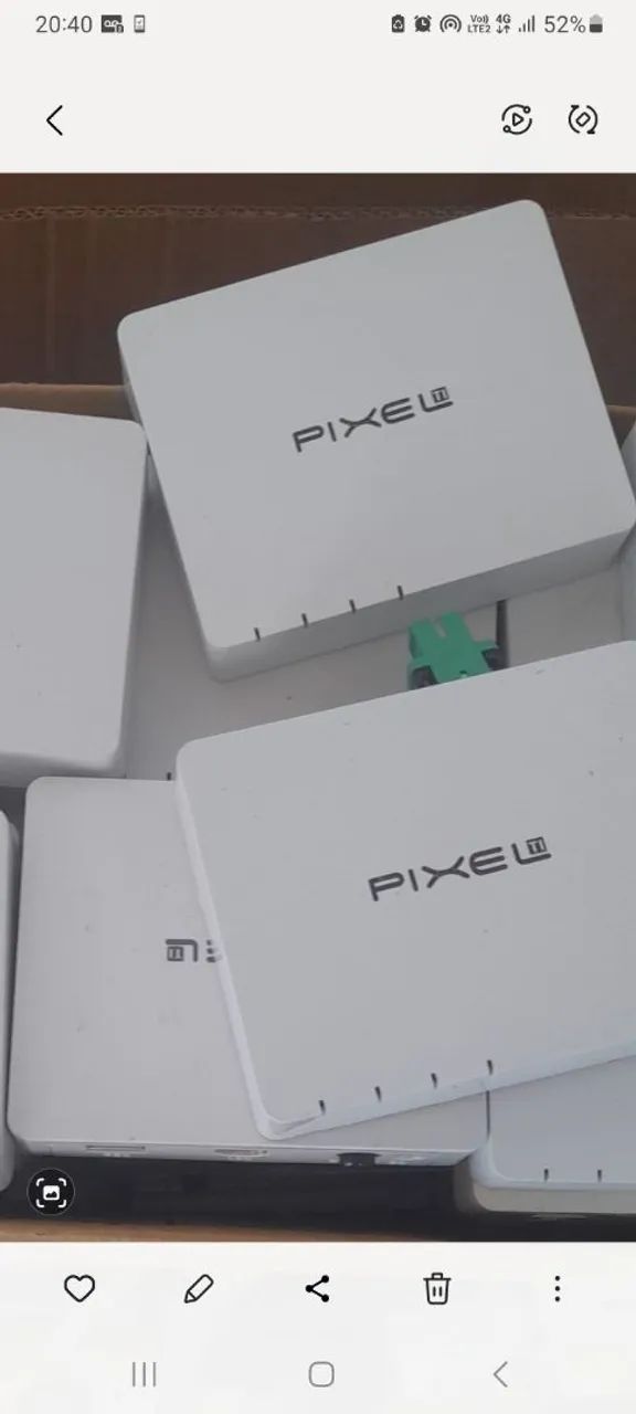 Onu pixel tenho mais de 100 unidades  cada $35