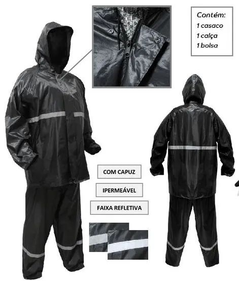Capa de chuva 2 peças, nunca usado 