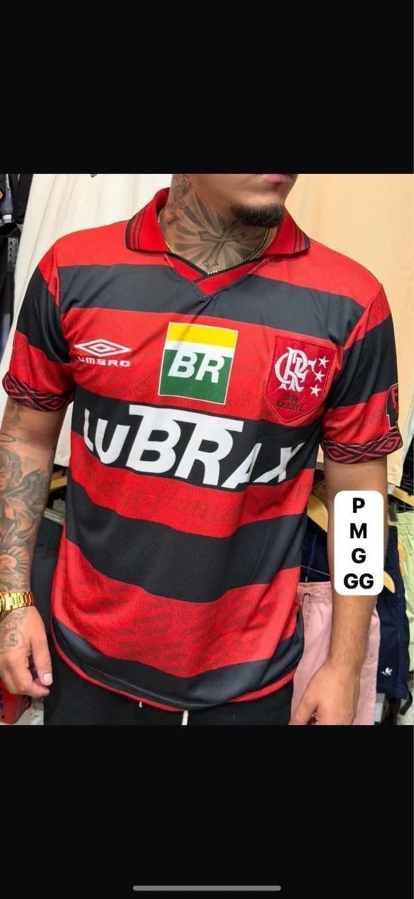 CAMISA RETRÔ DO FLAMENGO  - Foto 2