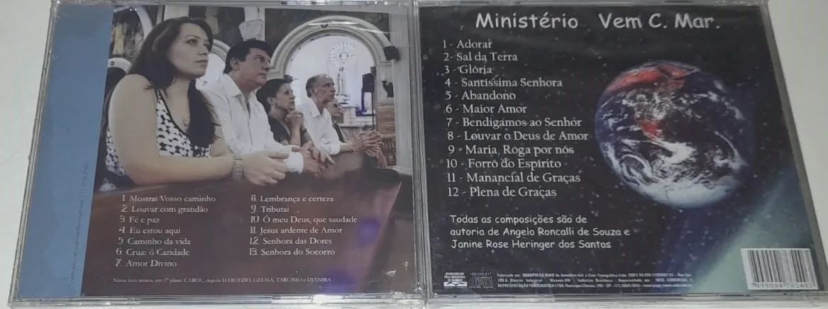 2 Cd´s - Louvor Cristão 2 - Maria Sal Da Terra E Louvor Com Gratidão - Foto 2