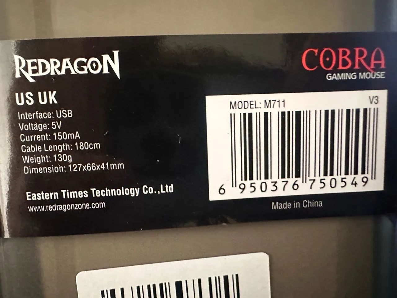 Mouse redragon cobra  - Foto 3