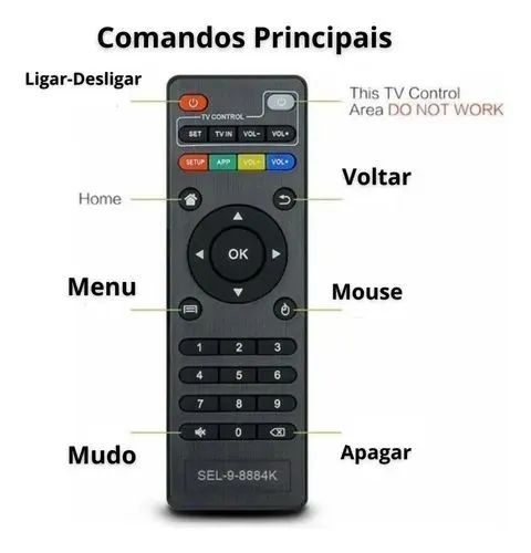 Controle remoto box tv  - Foto 4