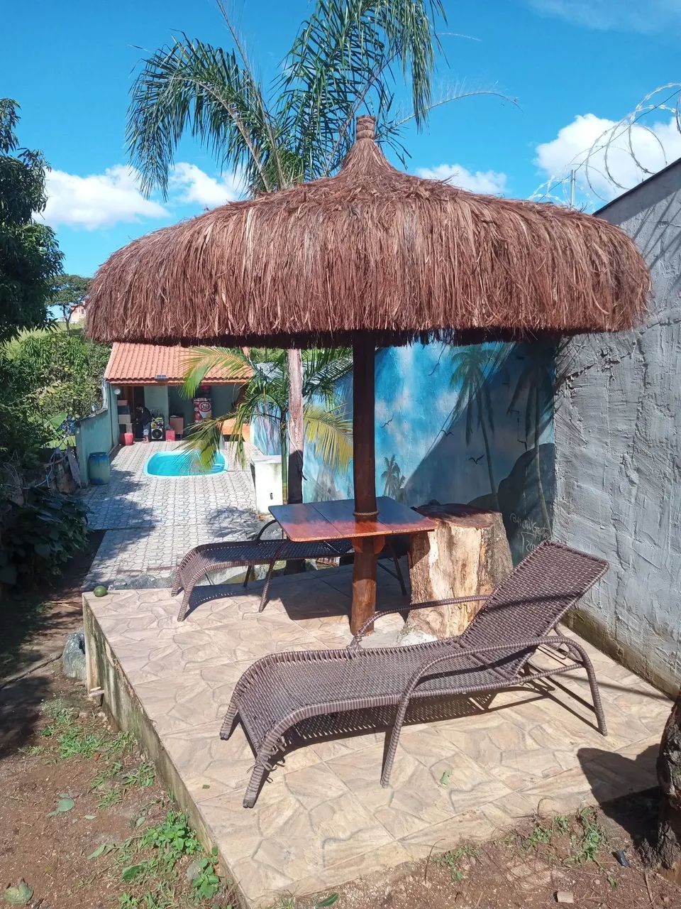 Fazemos construção de (quiosques de sapê e piaçava) - Foto 4
