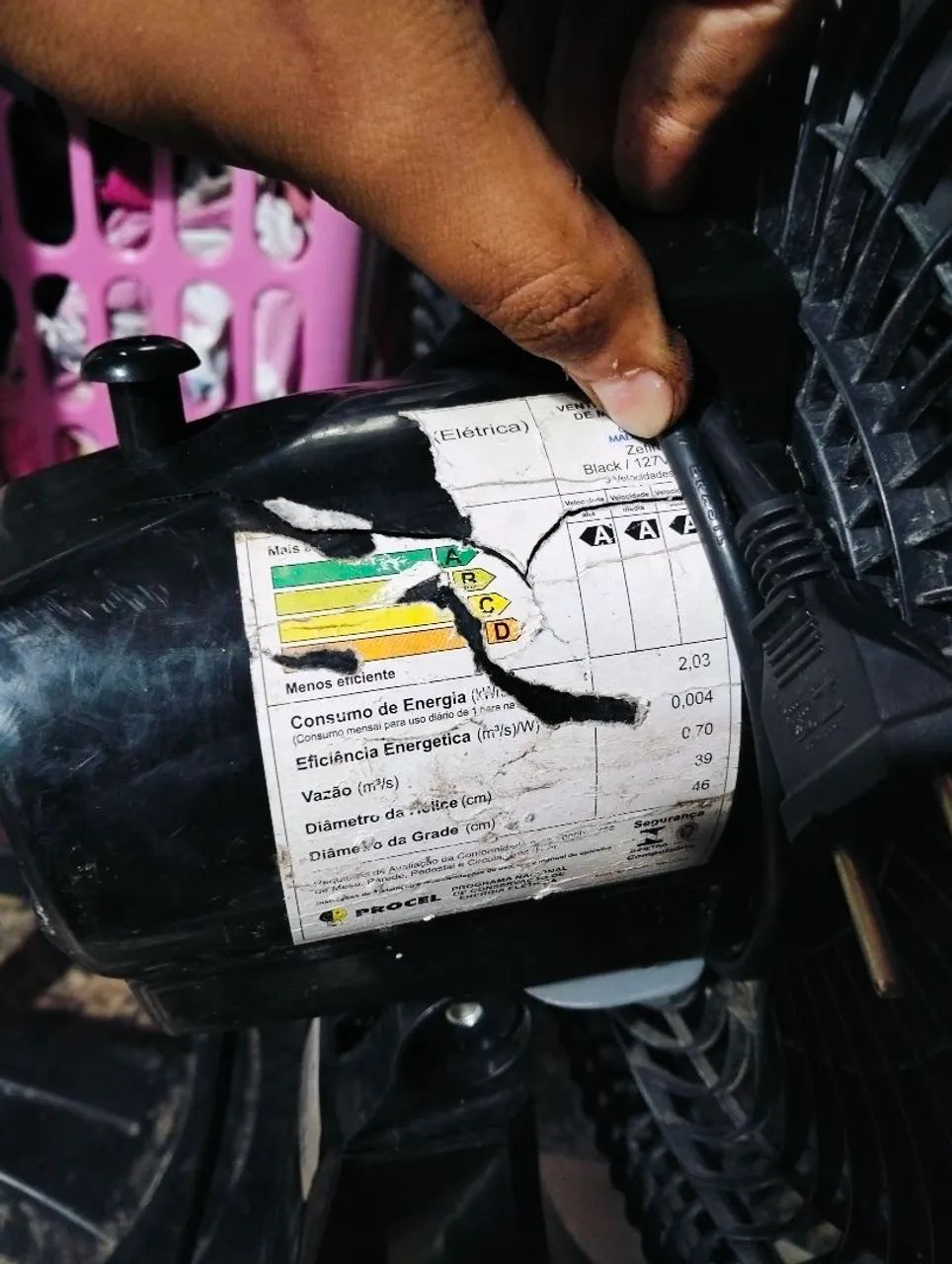 Ventilador Mallory de mesa 40 cm - Foto 4