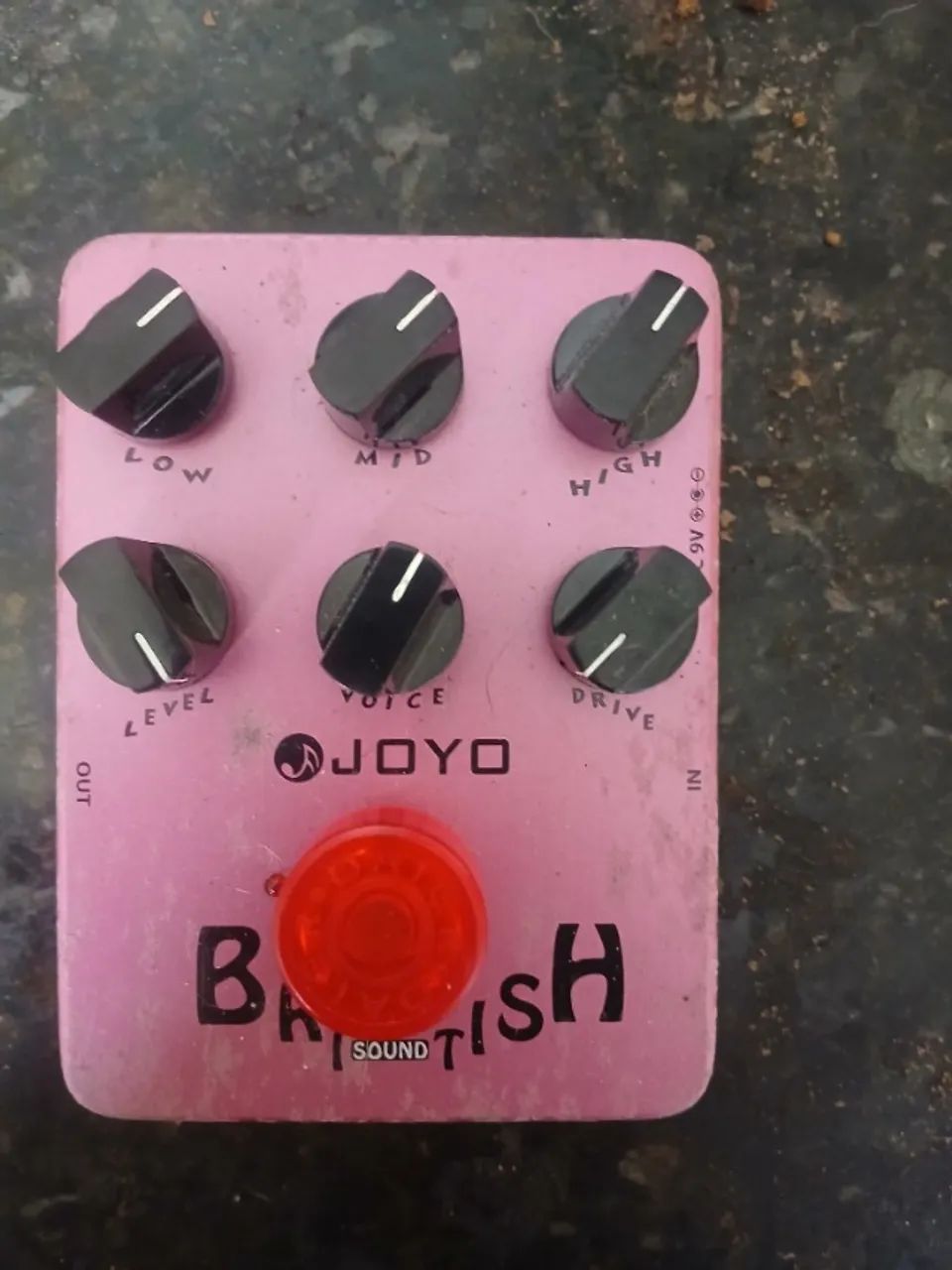 Pedal simulador amp