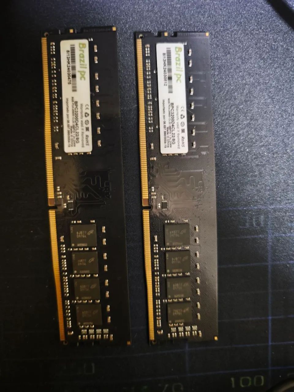 2 Pente de 8gb total 16gb ddr4 