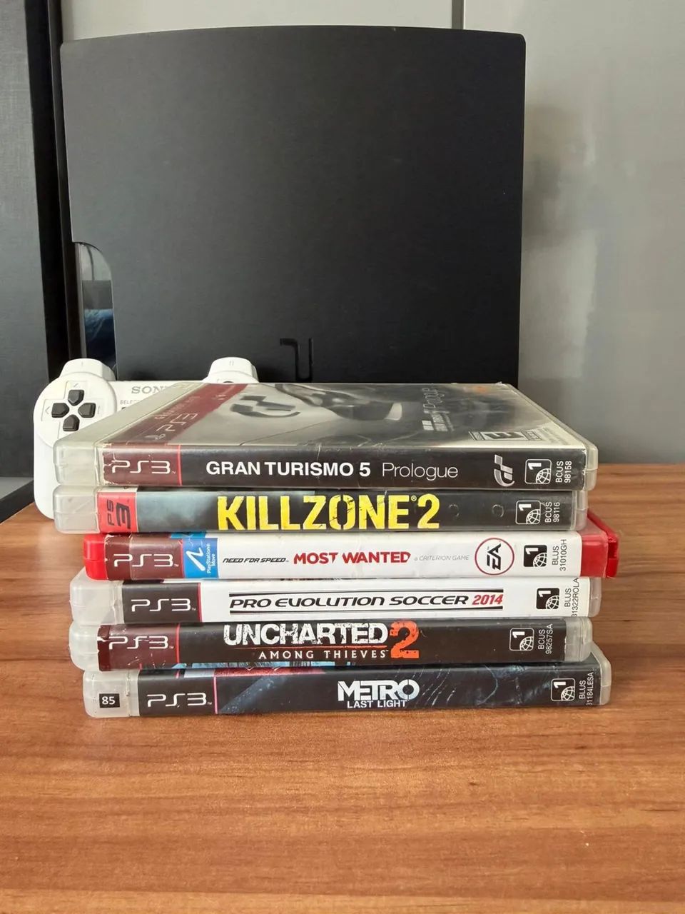 PlayStation 3 Super Slim + 13 Jogos - Foto 3