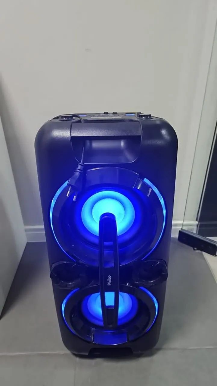 Caixa de Som PHT 5000 Philco ! Bateria NOVA! PERFEITO!