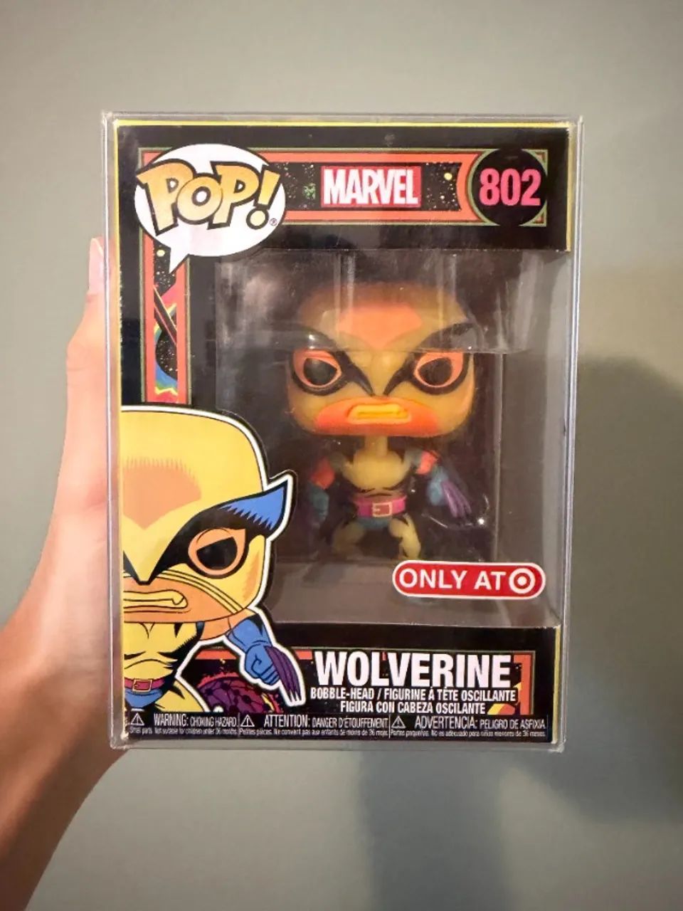 funko pop wolverine marvel #802