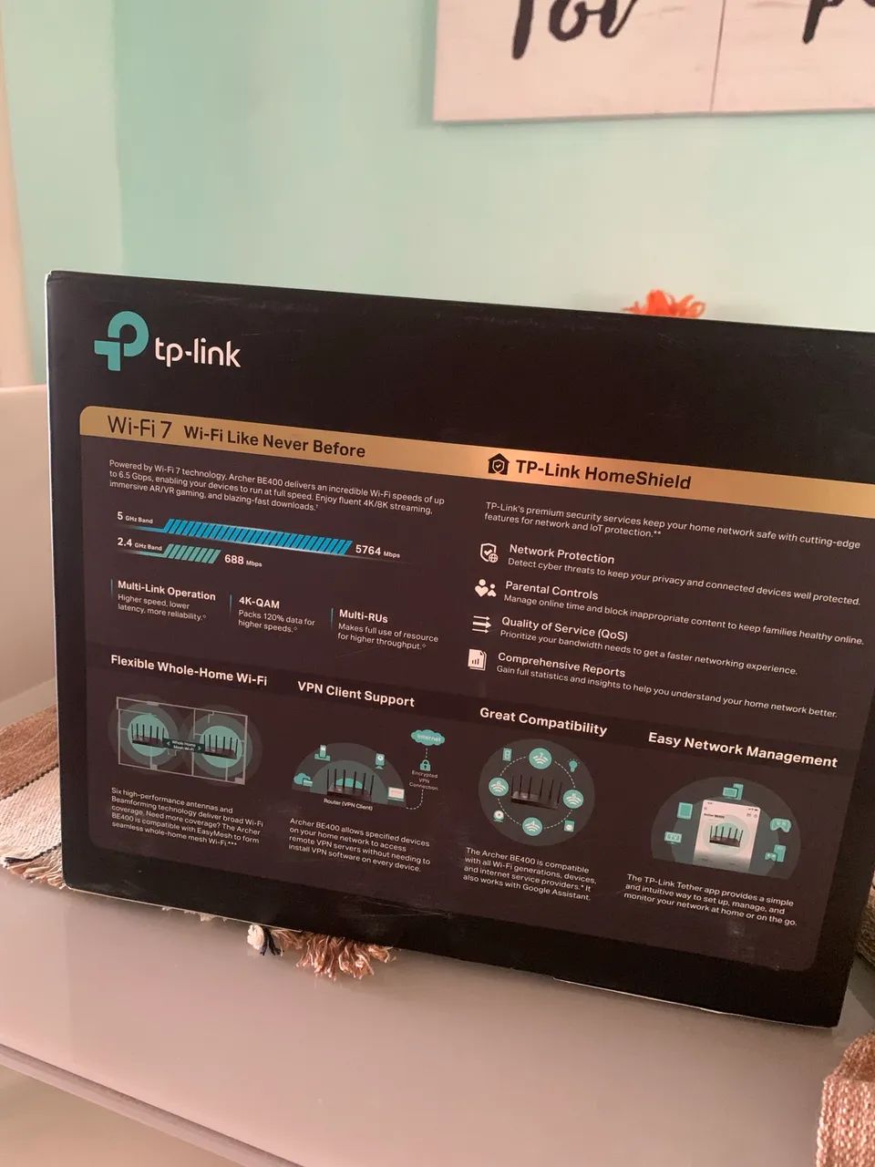 Router tp link Be400 - Foto 2