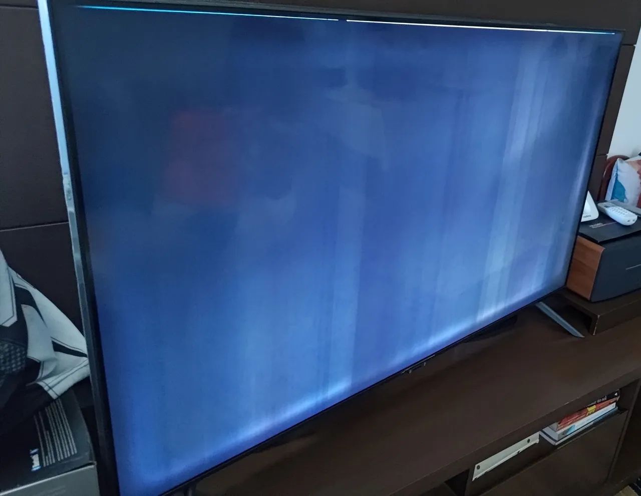 Smartv Samsung 50 polegadas com defeito