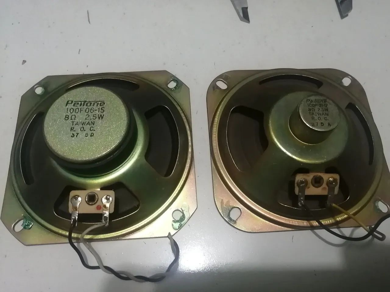 Par de alto falantes antigos pra rádio antigo! - Foto 5