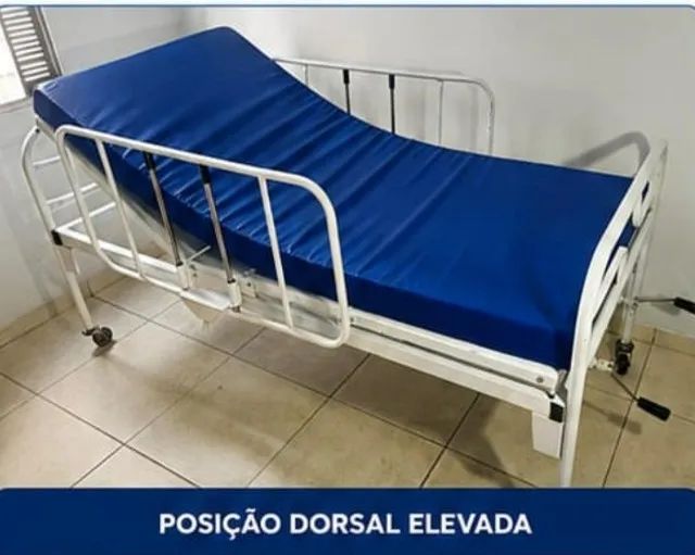 Cama Hospitalar Completa Facilite os Cuidados Sem Esforço - Foto 2