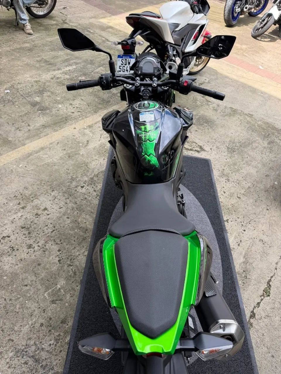 KAWASAKI Z400 2020 IMPECÁVEL - NA MARINGÁ MOTOS - Foto 4
