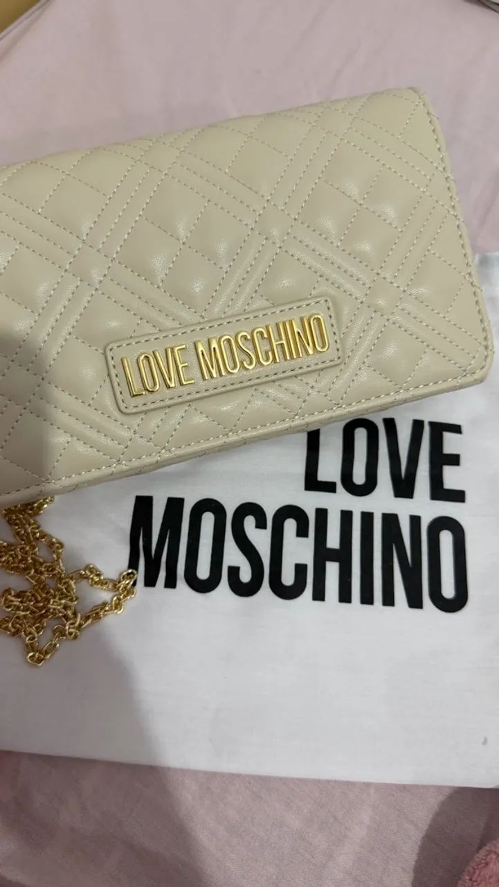 Bolsa Love moschino, original 