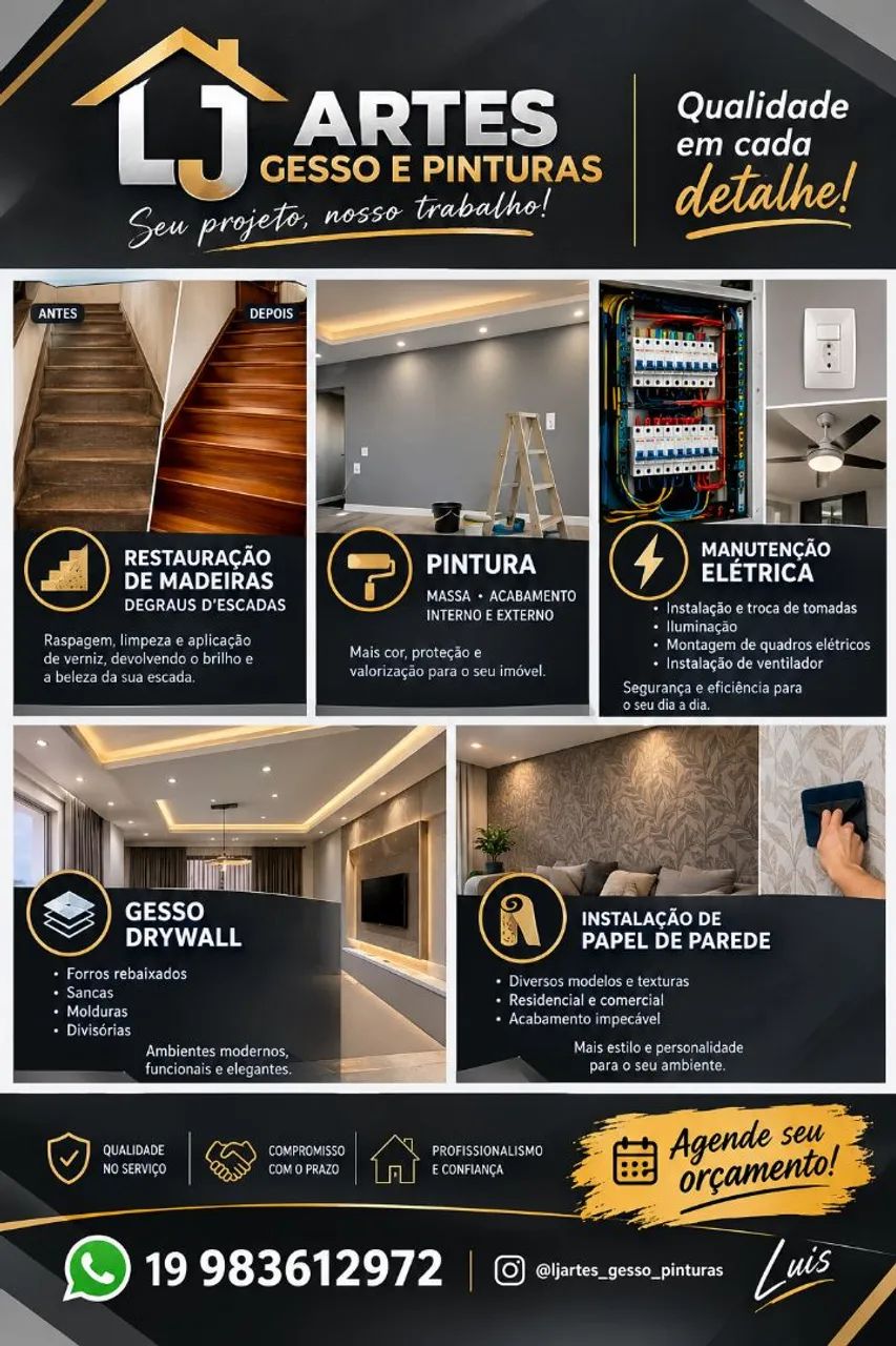 Gesseiro profissional 
