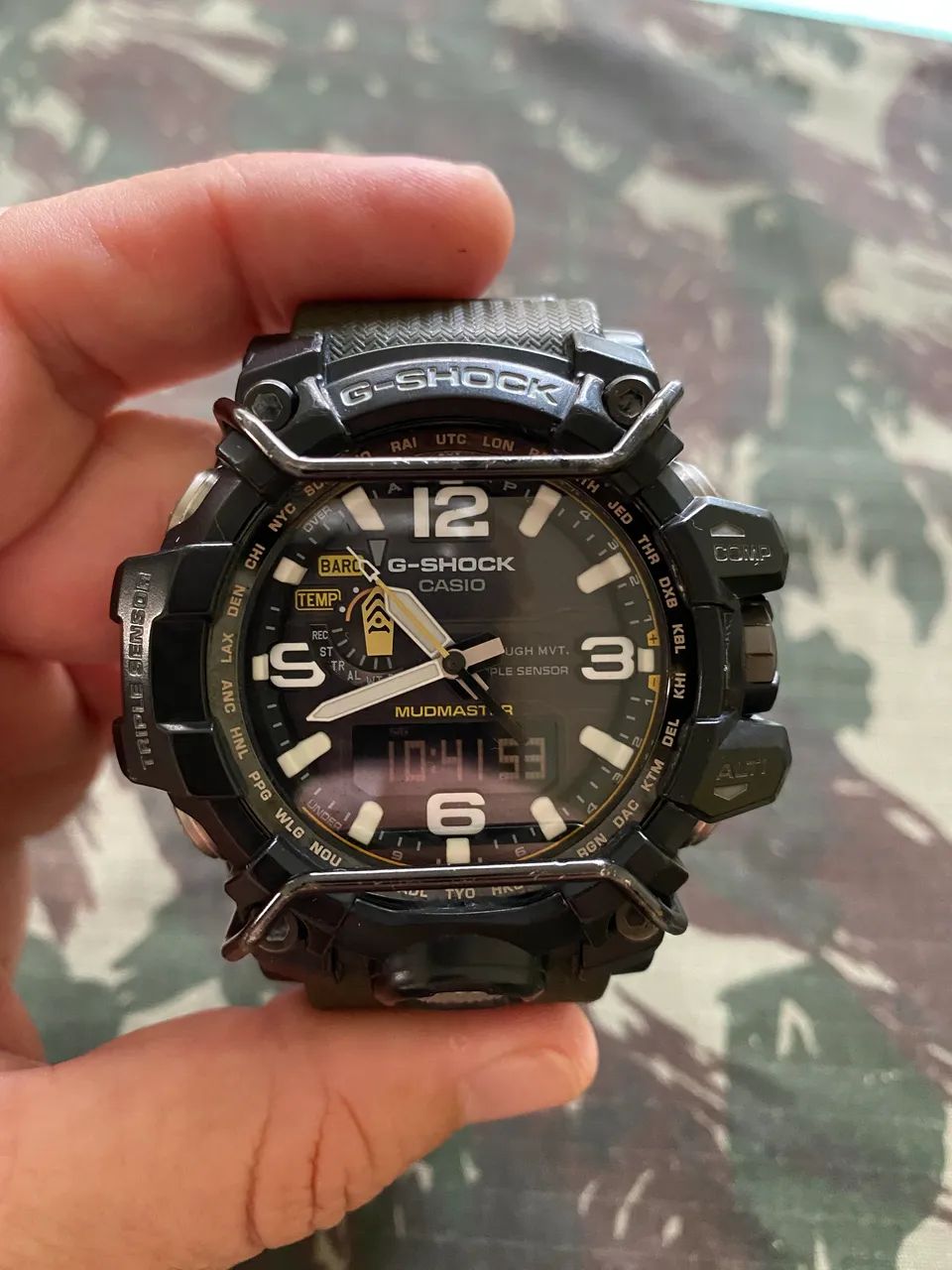 Casio G-shock Gwg-1000 Verde Escuro - Acessórios - Plano Diretor
