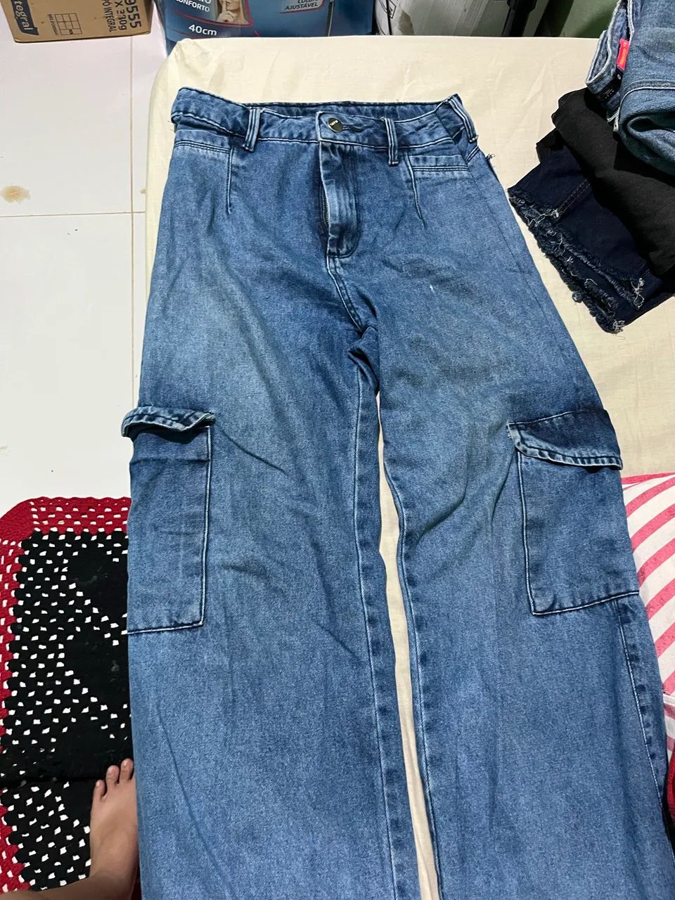 calça Cargo tam 38 - Foto 3