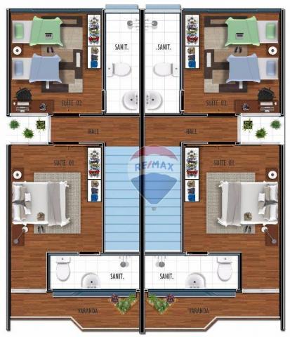 Casa com 2 dormitórios à venda, 99 m² por r$ 400.000,00 - alto do mundaí - porto seguro/ba - Foto 8