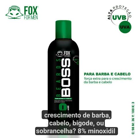 Crescimento de cabelo ou barba