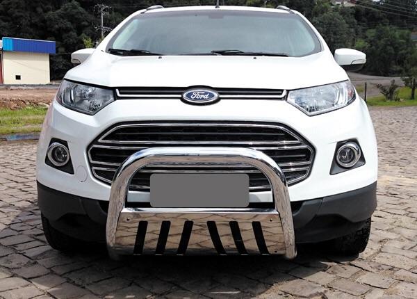Parachoque impulsão quebra mato cromado ecosport 2013 a 2017