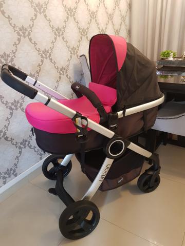 Kit 3 em 1 Chicco Urban, com base para o carro - Foto 3