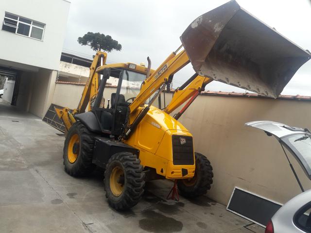 Retroescavadeira jcb 214,2008 - Foto 3