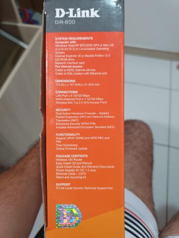 Modem Roteador D-link DIR-600 - Foto 3