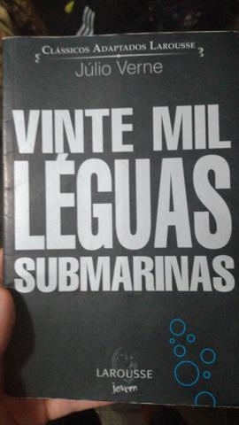 Livro VINTE MIL LÉGUAS SUBMARINAS