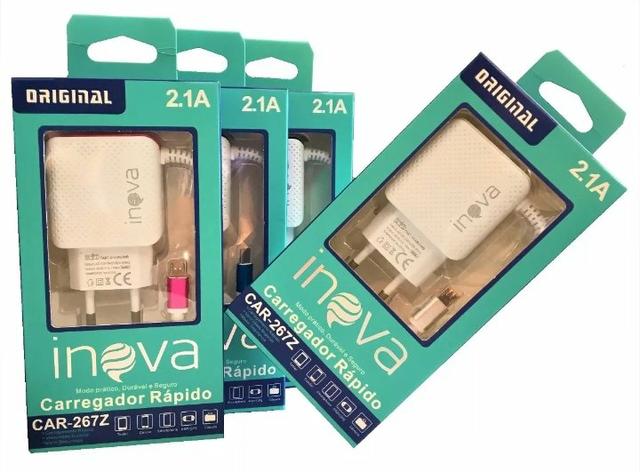 Vendo carregador inova carga rapida por 19,99