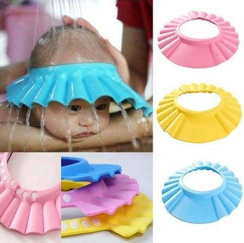 Chapéu Protege Olhos e Ouvido Durante Banho (Alagoinhas)
