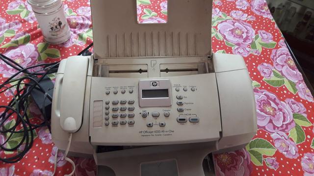 Fax, telefone e impressora