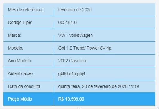 Vendo ou troco Gol 1.0 8v 2002 - Foto 10