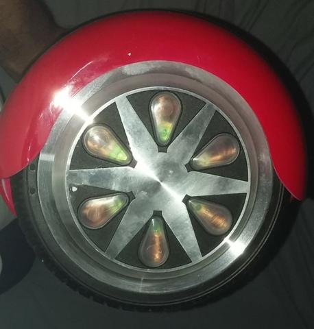 Hoverboard 6.5 leds balance wheel bateria samsung novo - Foto 4