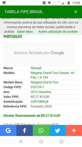 OPÔRTUNIDADE!!!!!! Megane Grand Tuor Flex 2012/2013 - Foto 16