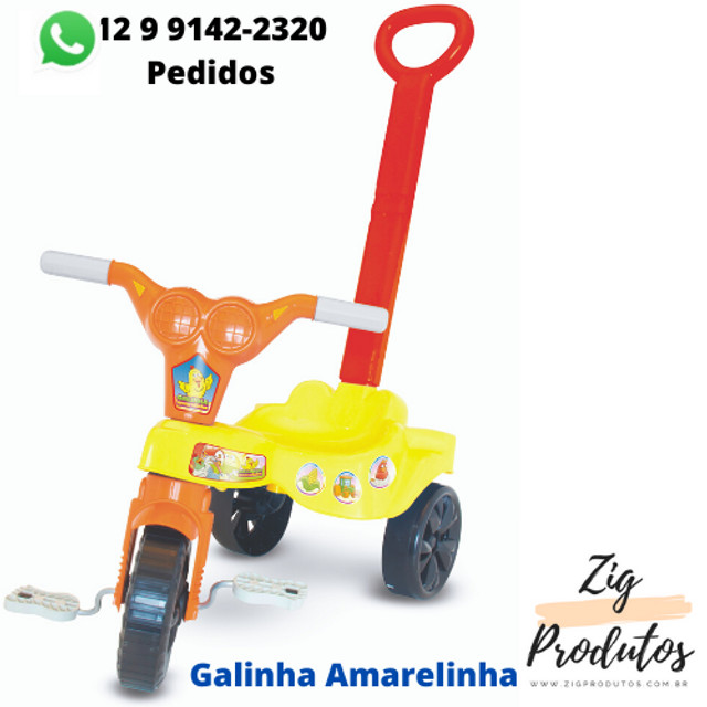 Triciclo Infantil Velocipe Bob Com Empurrador - Promoção Produtos Novos - Foto 2
