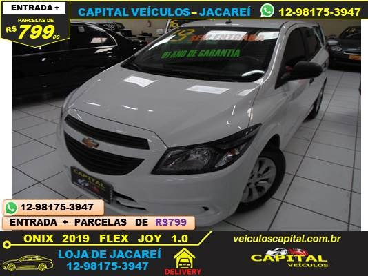Onix 2019 parcelas de 799 reais ao mês Joy 1.0 Flex