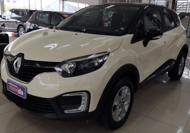 Captur Life 1.6 16V Flex 5p Aut.(PCD) 2019/2019 Marfim + Teto Preto - Foto 2