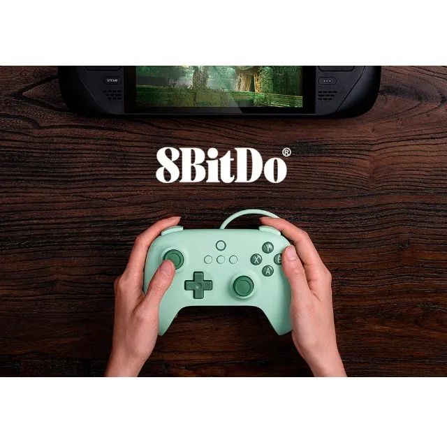 Controle Bitdo Ultimate C Wired Gaming Controle Para Windows Cor Verde Computadores E